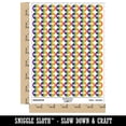 thumbnail image 2 of Boo with Eyes Halloween Fun Text 200+ Round Stickers - Rainbow - Gloss Finish - 0.50" Size, 2 of 3