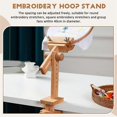 thumbnail image 4 of Embroidery Hoop Holder Desktop Stand with Table Clamp for Handwork Sewing, 4 of 5