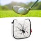 thumbnail image 5 of Funda Para Cabeza De Putter, Funda De Putter Con Patrón Bordado De Araña De PU Para El Hogar, 5 of 7