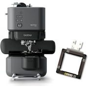 Brother Skitch Single-Needle Embroidery Machine and Magnetic Narrow Frame Attachment Bundle