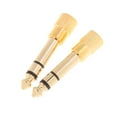 thumbnail image 2 of Yinanstore 5 Pcs. Headphone Adapter 6.35 Mm (1/4 Inch) Plug to 3.5mm (1/8 Inch) Socket And Audio Stereo Plug, 2 of 6
