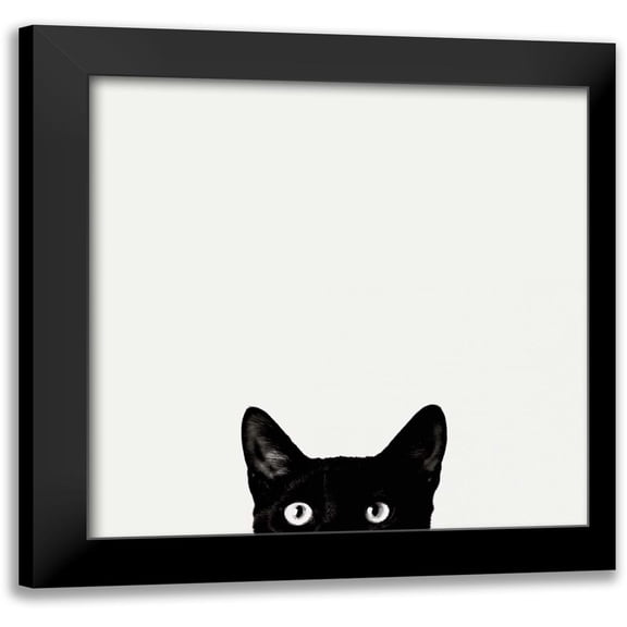 Bertelli, Jon 12x12 Black Modern Framed Museum Art Print Titled - Curiosity