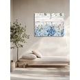 thumbnail image 5 of Eucalyptus Flowers Wall Art for Living Room,Canvas Picture Wall Decor for Bathroom Bedroom,Blue Floral Green Vintage Wood Grain Painting Artwork for Office Kitchen Hallway Dining Room Decor 24"x32", 5 of 8