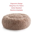 thumbnail image 2 of Brindle Cama para Perro o Gato - Cama Suave y Ergonomica - Antiestrés - Cama Redonda Tipo Dona - Mediana, 2 of 6