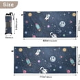 thumbnail image 4 of GZHJMY Cute Spaceship Rocket Beach Towel Quick Dry Absorbent Bath Towels Sandproof Lightweight Towel for Gym Yoga Sports Swimming - 31x71in Bath Towels, 4 of 7
