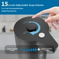 thumbnail image 2 of Aunmaon Automatic Soap Dispenser Touchless,Upgrade 15 Adjustable Volume For Thick And Thin Liquid Battery Hand Soap Dispenser,Dish Soap Dispenser Kitchen Bathroom,Auto Soap Dispenser Hands Free Black, 2 of 6