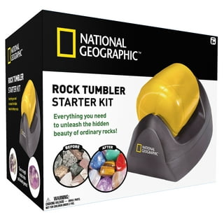 Professional Rock Tumbler Kit,Geographic Hobby Rock Tumbler Kit