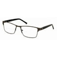 thumbnail image 2 of Men Premium Rectangle Metal Clear Bifocal Reading Glasses XL Large Reader - 152mm Wide Fitment Frame +2.50, 2 of 3