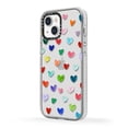 thumbnail image 3 of Casetify Impact Case iPhone 13 Polka Daub Hearts, 3 of 3