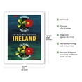 thumbnail image 2 of Ireland - Royal Mail Routes - British Railways - Vintage Railroad Travel Poster by Shearing c.1957 - Bamboo Fine Art 290gsm Paper (Unframed) 17x22in, 2 of 4