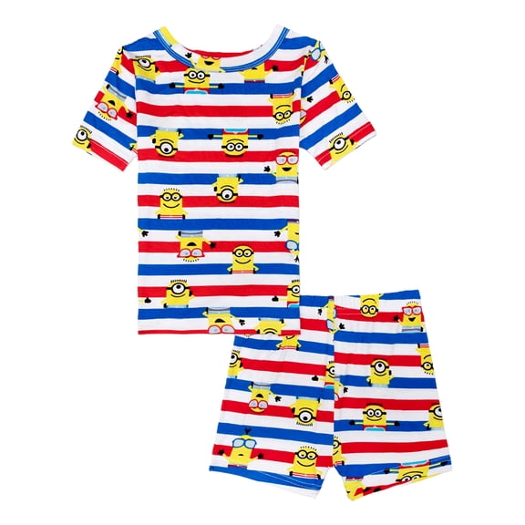 Character Toddler Tee and Shorts Viscose Pajama Set, 2-Piece, Sizes 12M-5T