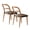 Black, variant on Modern Back Chair Dining Chairs for Kitchen Restaurant Cafe,Set Of 2 Leisure Living Room Corner Chairs Metal Frame,Study Room Office Chair No Arm