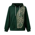 thumbnail image 4 of Women's St Patricks Day Sweatshirt Long Sleeve Crewneck Irish Shamrock Print Hoodie Plus Size Saint Patricks Shirt, 4 of 4