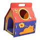 thumbnail image 2 of Casa cueva de fieltro para gatos, para uso en interiores, resistente a arañazos, con asa, espaciosa. Estilo A, 2 of 9