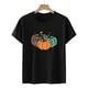 thumbnail image 4 of Fiudx Ofertas y Liquidaciones Blusa de Manga Corta con Cuello Redondo y Estampado a La Moda para Mujer, 4 of 5