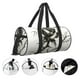 thumbnail image 3 of Easygdp Black And White Rose Bolsa de Viaje, Bolsa de Mano, Bolsa de Gimnasio, Bolsa de Equipaje para Viaje, 3 of 6