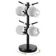 thumbnail image 1 of Árbol para tazas, 8 ganchos, soporte para tazas de café con base giratoria de 360°, soporte para tazas de café, soporte para tazas, estación organizadora para cocina, cafetería, bar, oficina, 1 of 7