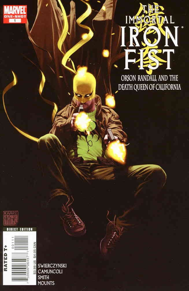 Cover of The Immortal Iron Fist: Orson Randall and the Death Queen of California #1