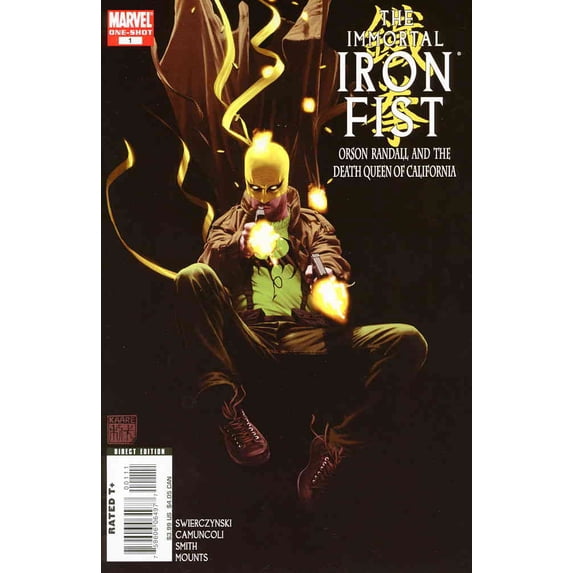 Immortal Iron Fist, The: Orson Randall and the Death Queen of California #1 VF ; Marvel Comic Book