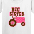 thumbnail image 4 of Inktastic Pink Tractor Big Sister Youth T-Shirt, 4 of 5