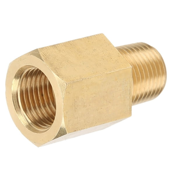 1/8 NPT Plug, Professional Design CNC Machining Brass Oil Pressure Adapter Long Service Life  for Auto Accessories