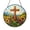 Acrylic 3.5 Inch, variant on Mountain View Sunflower Cross Suncatcher, Faith Wall Art