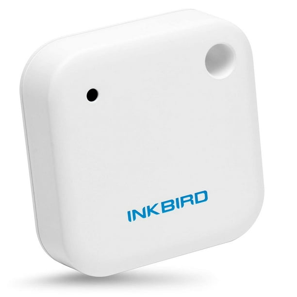 Inkbird Capteur de Température Sans Fil Thermomètre Hygrométrie et Température, Thermomètre Congélateur IBS-TH2 Capteur de Température Bluetooth Intelligent, avec Application pour Android et iOS ( Capteur de Température et d'Humidité )