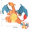 thumbnail image 2 of Fidget Toy HUOGUO Charizard Dinosaur Pop Bubble para niños/Adu, 2 of 5