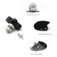 thumbnail image 4 of Bus Bar M10 Bloque de terminales de espárrago de distribución de energía positiva (negro) Ndcxsfigh Accesorios para autos y motos, 4 of 7