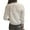 White, variant on Women's Long Sleeve Lace Tops Casual Hollow Out Bomber Jacket Coat