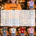 thumbnail image 5 of TOWED22 Girls Boys Halloween Shirt Cute Graphic Shirt Halloween Shirt Kids Spooky Season Fall Short Sleeve Tee Tops, 5 of 7