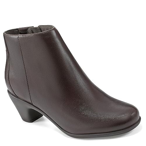 Easy Spirit Camira Womens' Ankle Boots, Dark Brown, 8