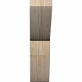 thumbnail image 2 of 4"W x 12"D x 16"H Crestline Rough Sawn Corbel, Douglas Fir, 2 of 9