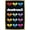 Gold Framed Version, variant on deadmau5 - Neon Logo Wall Poster, 22.375" x 34"