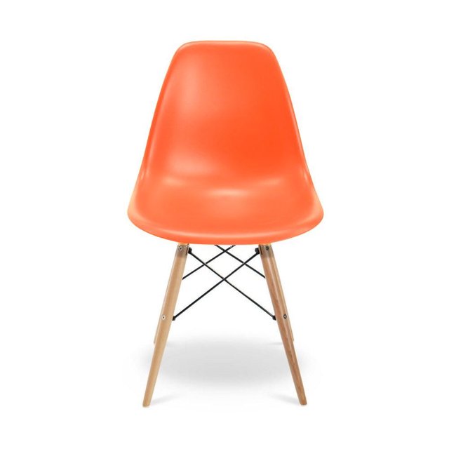 Chaise eiffel Plata Décor Import pour enfants en orange