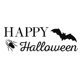 thumbnail image 2 of Etiqueta de pared negra de Halloween Sunnimix Estilo14 PVC, 2 of 8