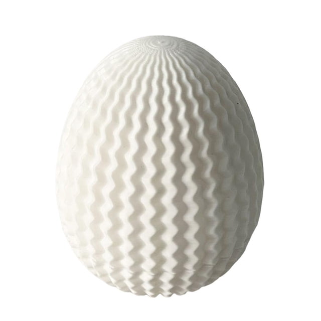 3D Printed Maze Egg Toy Stress Relief Educational Labyrinth Egg Storage Box Container Fidget Toy Home Office Easter Decoration