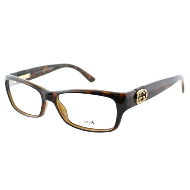 Gucci Gg3773 U Z3q 53mm Women S Rectangular Eyeglasses