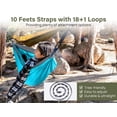 thumbnail image 3 of Hamaca de camping Kootek ligera y portátil con capacidad de 180 kg, 3 of 8