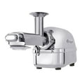 thumbnail image 2 of Angel Juicer AG-5500 Stainless Steel Premium Cold Press Slow Juicing Machine, SUS-304 Food Grade, 3HP Grinding Force, 82RPM Masticating Slow Juicer, 2 of 7