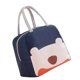 thumbnail image 2 of Cartoon Lunch Box Bag Insulation Function for Storage 1Pcs Navy Color, 2 of 3