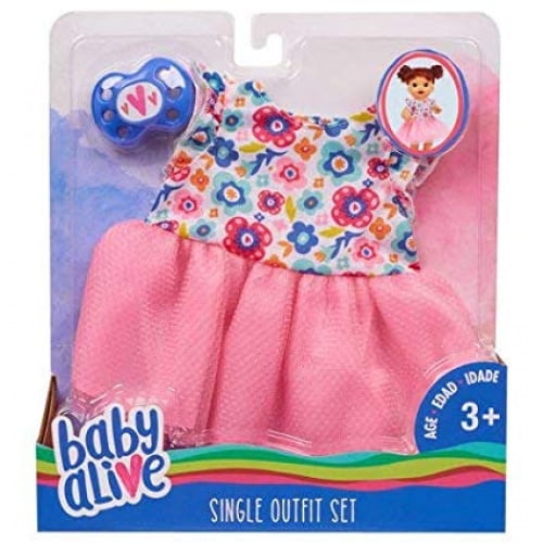 Baby Alive Single Outfit Set - Floral Dress