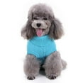 thumbnail image 4 of Small Dog Sweaters Knitted Pet Cat Sweater Warm Dog Sweatshirt Dog Winter Clothes Kitten Puppy Sweater, 4 of 8