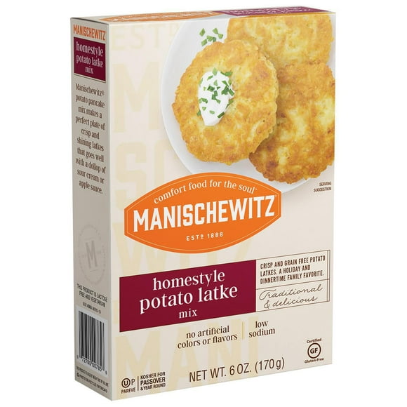 Mélange de Latke de Pommes de terre Manischewitz Mélange de Latke de Pommes de terre Manischewitz