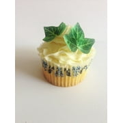Edible Ivy Leaves - Set of 24 - Cake and Cupcake Toppers, Decoration