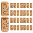 thumbnail image 1 of Wine Corks, Wooden Cork Wine Bottles Cork for Natural Corks for Wooden Wine Corks for DIY, Decoration and Hobbies, 1 of 8