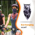 thumbnail image 3 of Bufanda Para Cubrir La Cara Ciclismo Moda Protección Solar Gran Textura Primavera Y Verano Bufandas Colgantes Para Orejas A Prueba De Frío Bxhe046 Moyic OD019373-05, 3 of 6