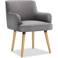 thumbnail image 4 of HON Matter Multipurpose Chair - 4-Leg Light Gray Fabric Seat - Four-legged Base - 12.50" Seat Width x 18" Seat Depth - 23" Width x 24.8" Depth x 34" Height - 1 Each, 4 of 4