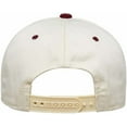 thumbnail image 6 of Funky Junque Two Tone Vintage Snapback Trucker Hat - Slow Morning Club - Burgundy/Beige, 6 of 6