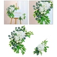 thumbnail image 4 of 2 piezas de guirnalda de flores artificiales para boda, arco de flores, centro de mesa, decoración floral Opción 1 A, 4 of 8